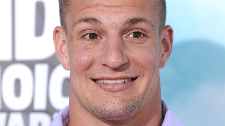 Rob Gronkowski smiling