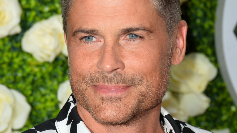 Rob Lowe smiling