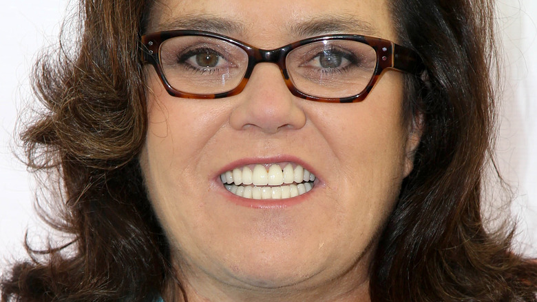 Rosie O'Donnell smiling