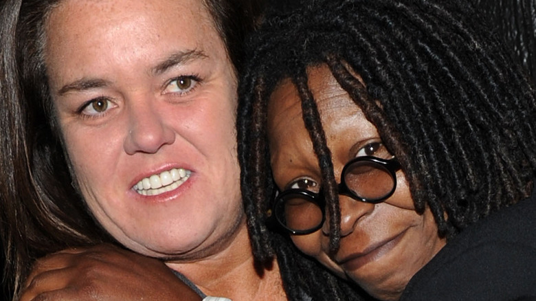 Rosie O'Donnell and Whoopi Goldberg