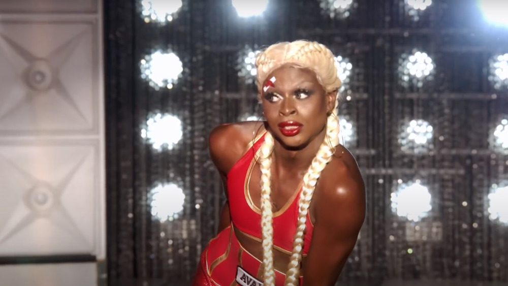 Symone competing on RuPaul's Drag Race