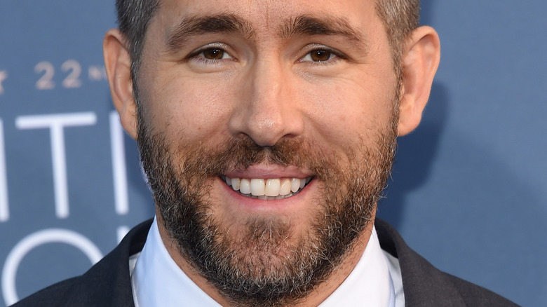 Ryan Reynolds smiling