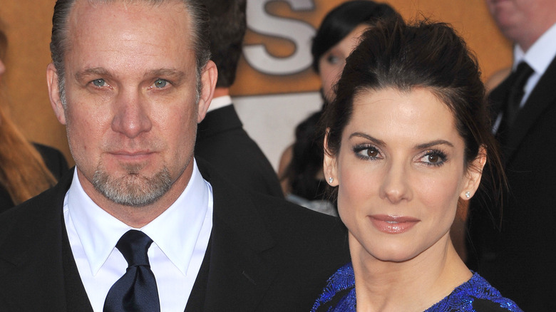 Sandra Bullock with ex Jesse James