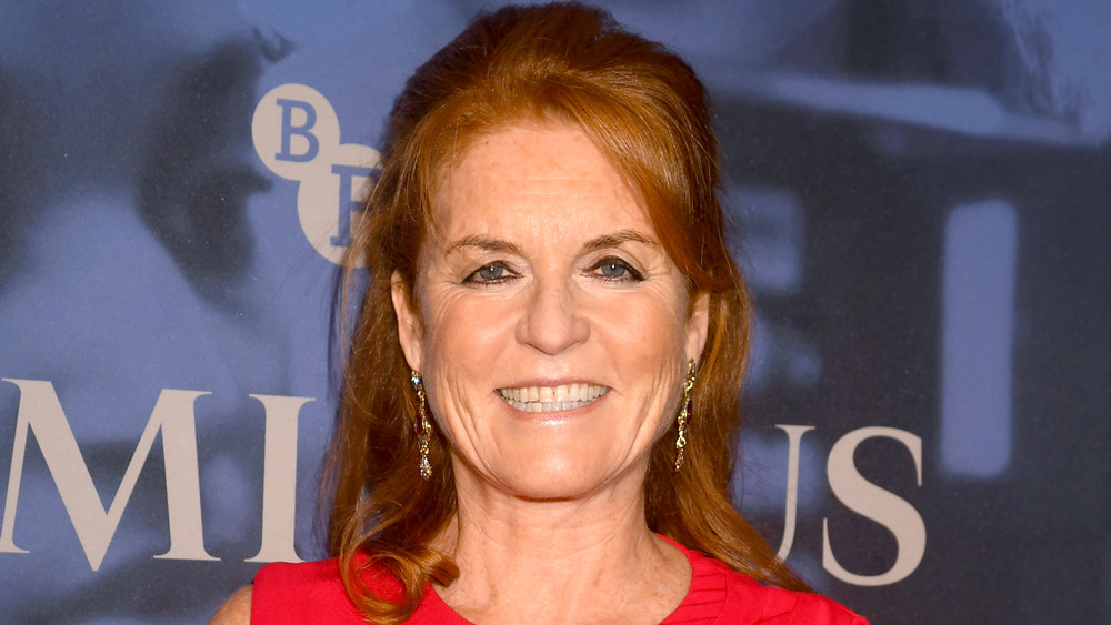 Sarah Ferguson smiling