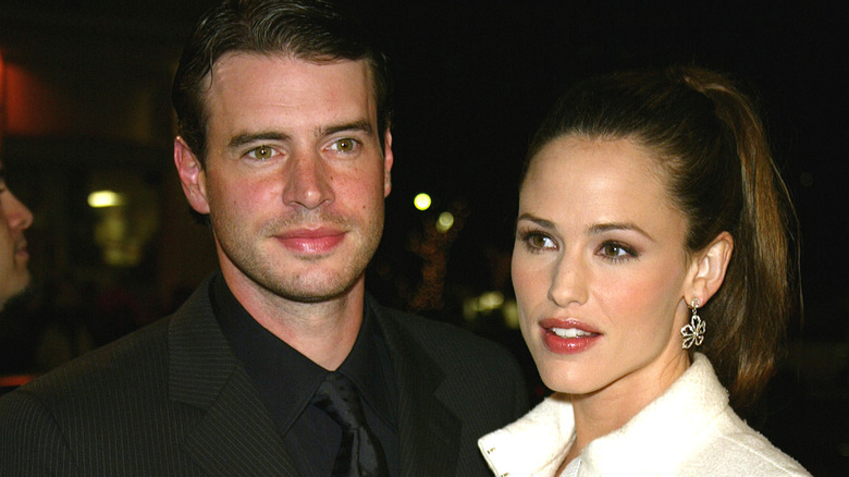Scott Foley and Jennifer Garner at an event