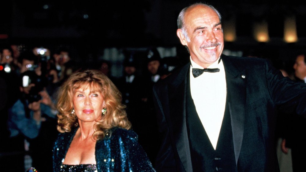 Micheline Roquebrune and Sean Connery