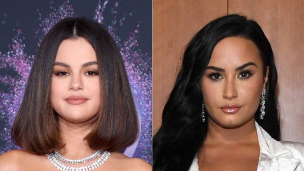 Selena Gomez and Demi Lovato split