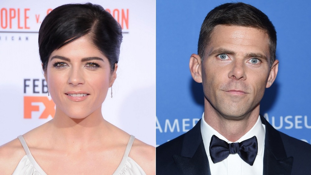 Selma Blair and Mikey Day on the red carpet