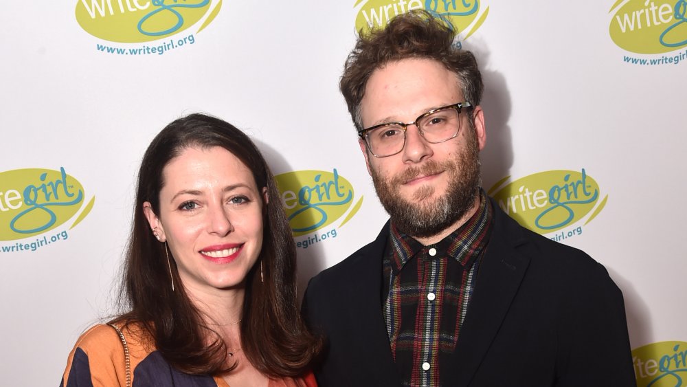 Seth Rogen and Lauren Miller