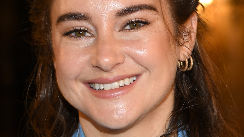 Shailene Woodley smiles for the camera