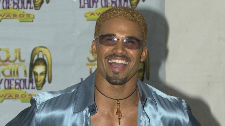 Shemar Moore smiling
