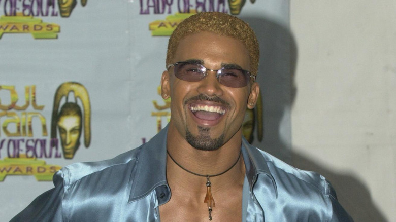 Shemar Moore smiling