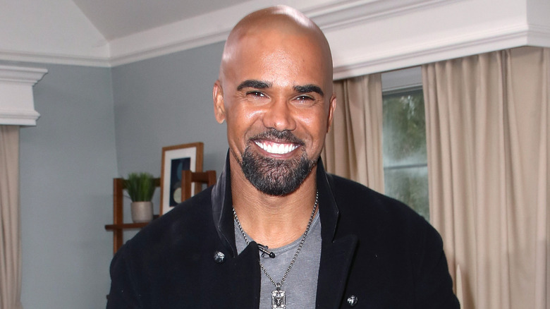 Shemar Moore smiling
