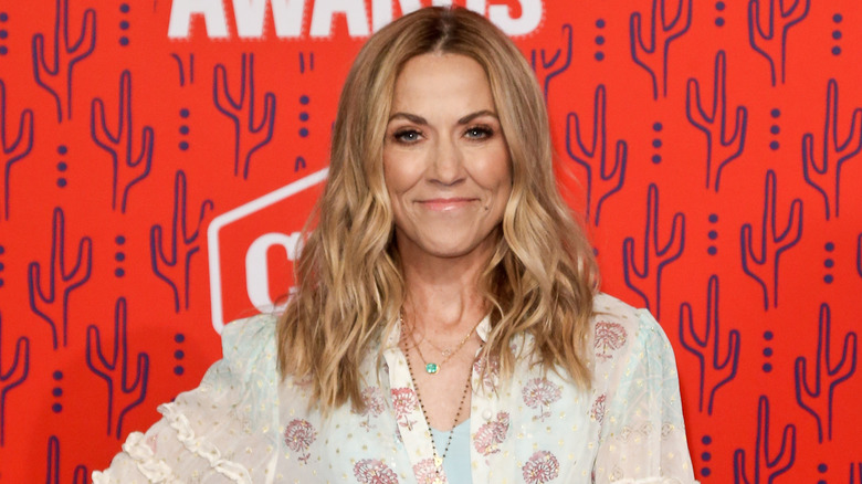 Sheryl Crow smiling