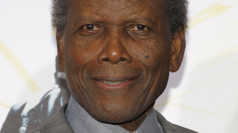 Sidney Poitier smiling