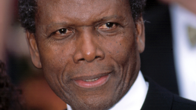 Sidney Poitier smiles