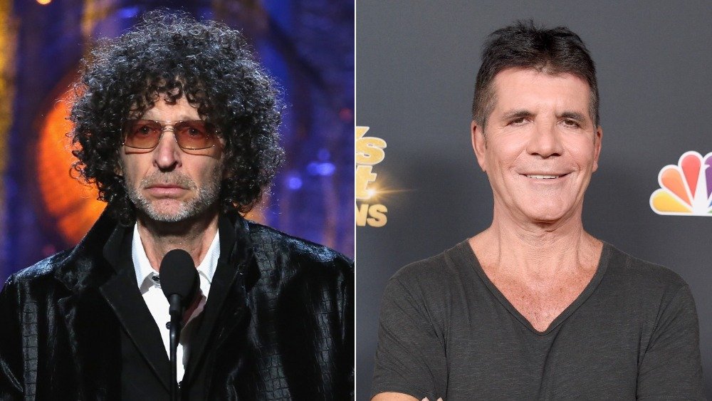 Howard Stern and Simon Cowell