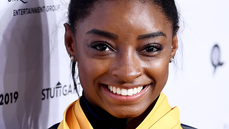 Simone Biles at event 