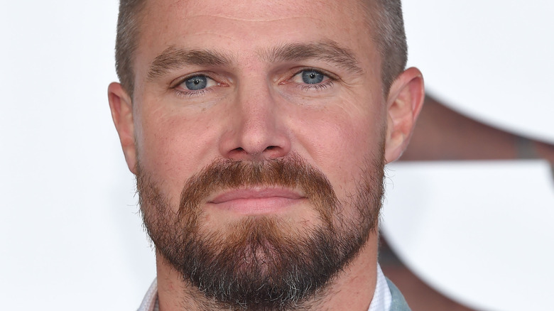 Stephen Amell on the red carpet