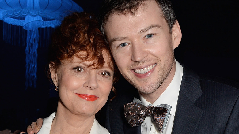 Susan Sarandon and Jonathan Bricklin