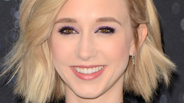 Taissa Farmiga smiling