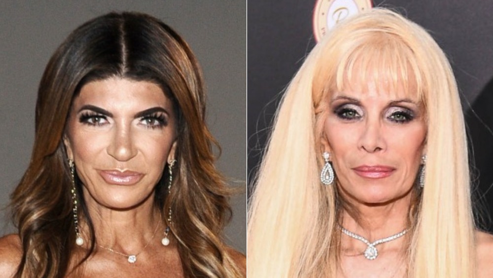 Teresa Giudice and Victoria Gotti on red carpet