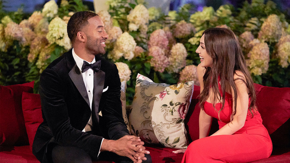 Matt James and Alana Milne on The Bachelor