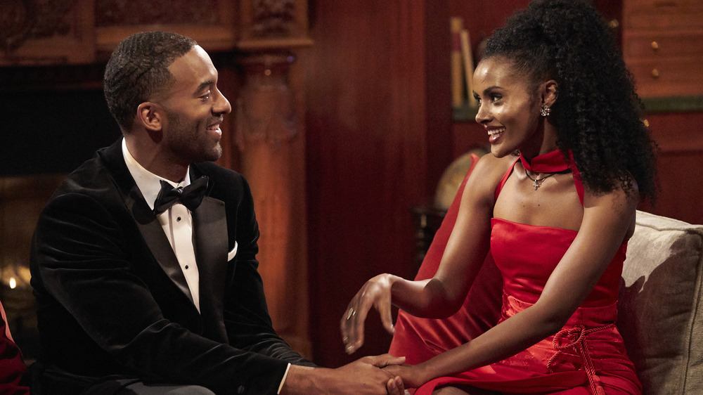 Matt James and Magi Tareke on The Bachelor