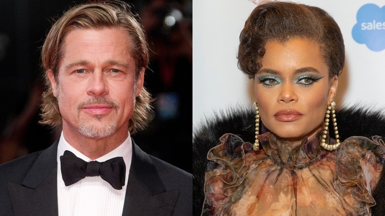 Brad Pitt and Andra Day