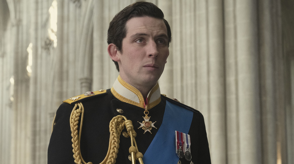 Josh O'Connor as Prince Charles in The Crown