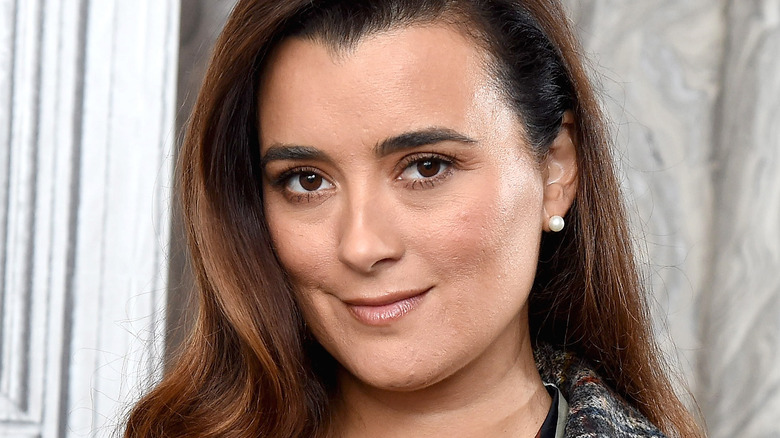 Cote de Pablo smiling