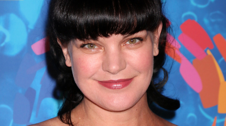 Pauley Perrette grinning