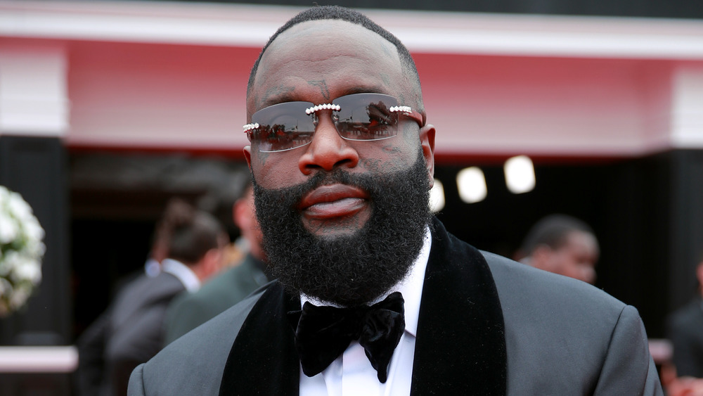 Rick Ross on the red carpet