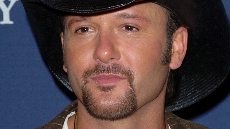 Tim McGraw smiling