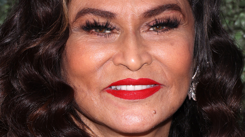 Tina Knowles smiling