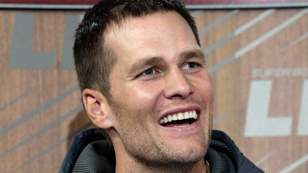 Tom Brady smiling