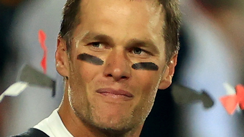 Tom Brady at the 2021 Super Bowl