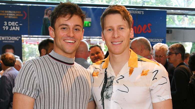 tom daley dustin lance black colorful shirts