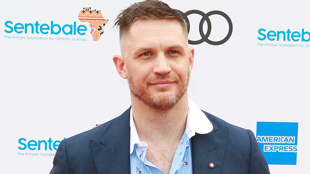 Tom Hardy attends the Audi Sentebale concert in 2019