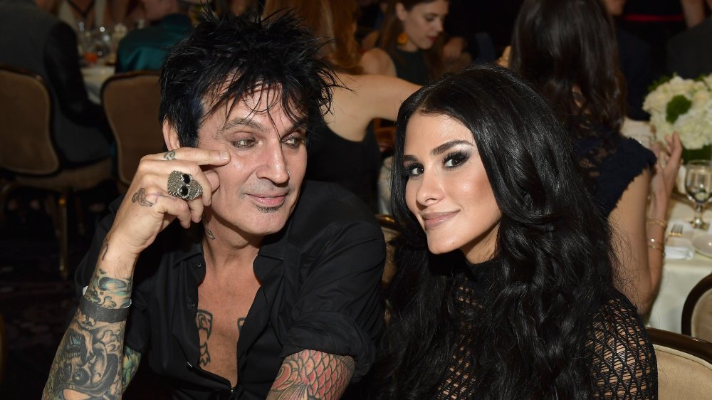 Tommy Lee and wife Brittany Furlan