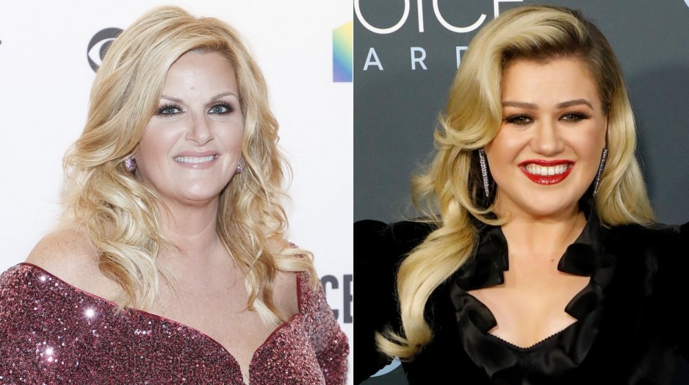 Trisha Yearwood and Kelly Clarkson