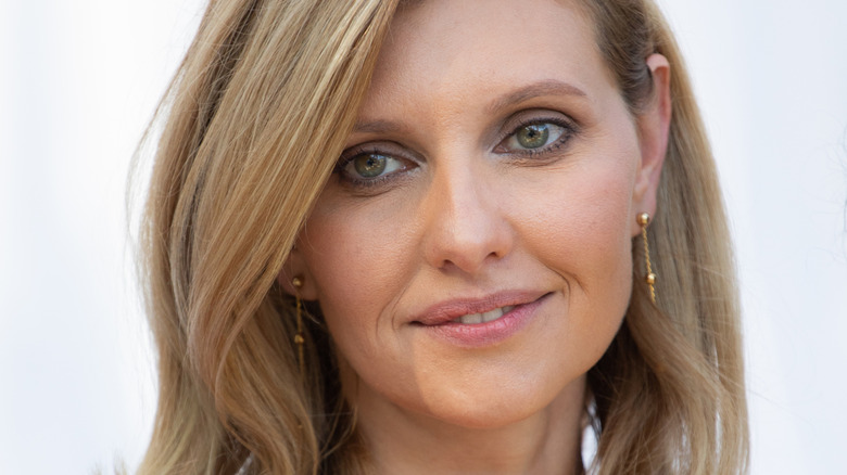 Olena Zelenska smiling