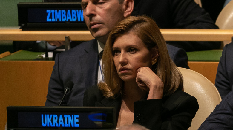 Olena Zelenska in the UN
