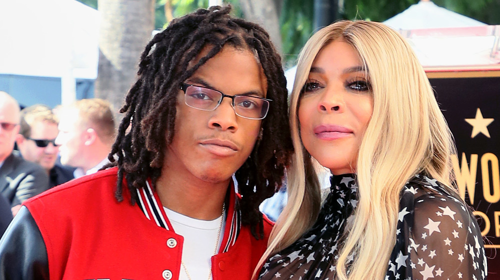 Kevin Hunter Jr. and Wendy Williams pose together