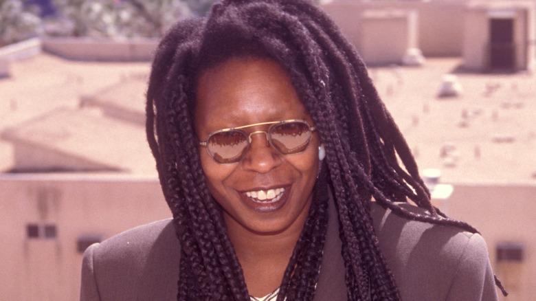 Whoopi Goldberg wearing shades
