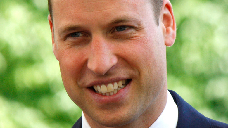 Prince William smiling in Berlin 2017