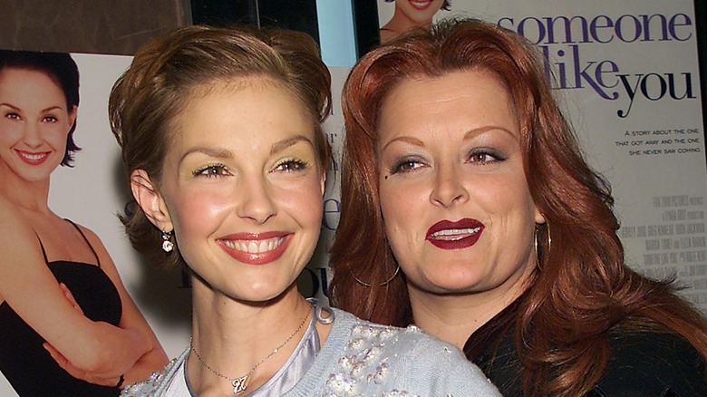 Ashley Judd with Wynonna Judd at a movie premiere