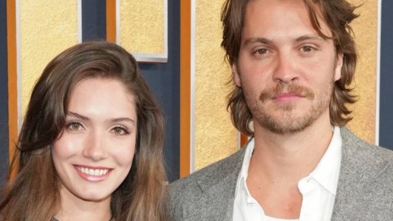 Bianca Rodrigues Grimes and Luke Grimes at ACM Awards