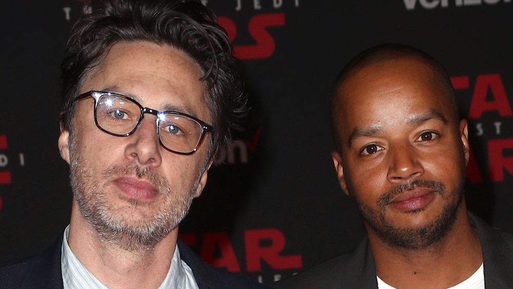 Zach Braff and Donald Faison 
