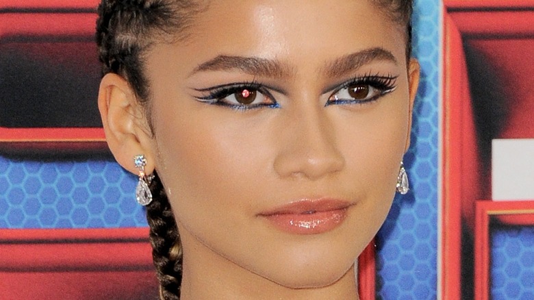 Zendaya serious expression